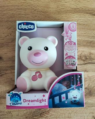 NUOVO Chicco Luce notturna orsetto DreamLight rosa