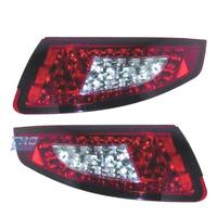 FANALI PORSCHE 997 04-08 LED ROSSO CROMATO