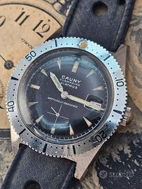 Diver Cauny Submarine 1960 vintage orologio sub