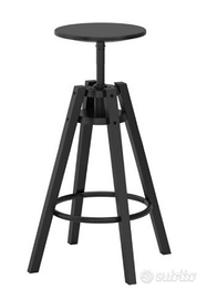 Sgabelli in legno laccati nero