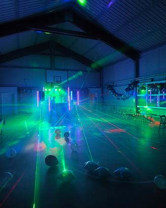 Luci Professionali DJ RGBW - Par Sheds 18x12W