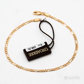 Bracciale Unoaerre oro giallo 9kt classico MO1106
