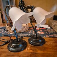 Coppia di lampade da comodino