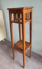 Portafiori in legno vintage, Art déco