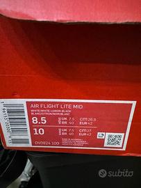 Nike Air Flight Lite Mid 42 e Air Jordan 1 Mid 41