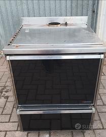 stufa legna  ventilata da incastro 