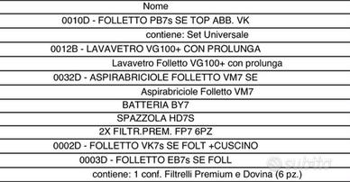 FOLLETTO VK7S TITANIUM