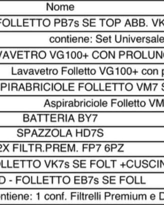 FOLLETTO VK7S TITANIUM