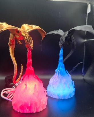 Lampada LED drago usb