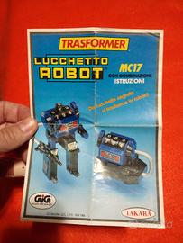 lucchetto robot mc17 Transformers Diaclone takara
