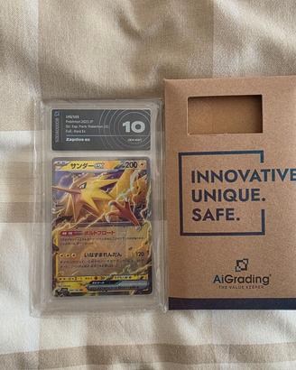 Zapdos ex 145/165 - Pokémon 151 JAP - AiGrading 10