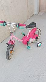 Bicicletta bimba con rotelle