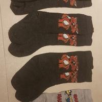 4 paia calzini termici bambini