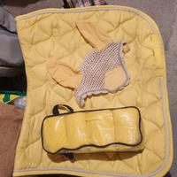 Set giallo da dressage. misura cavallo. USATO