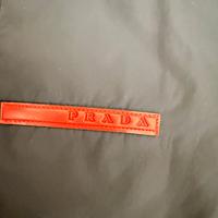 Sciarpa PRADA originale nera tessuto tecnico