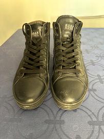 Scarpe Hogan Rebel nere in pelle tg 40