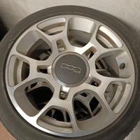 Cerchi in lega 16" Fiat 500