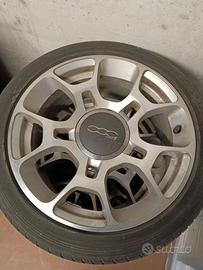 Cerchi in lega 16" Fiat 500