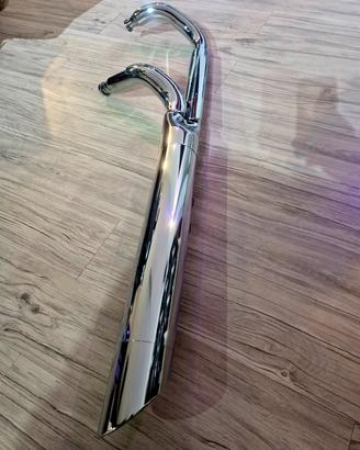 Scarico Chrome Completo Honda VT 750 C Classic