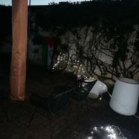 Luci natalizie per terrazza