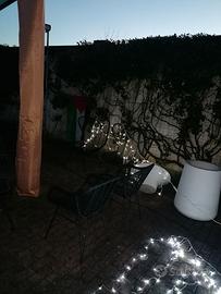 Luci natalizie per terrazza