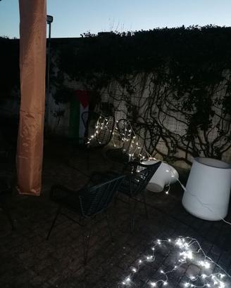 Luci natalizie per terrazza