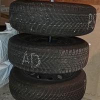 Fiat-Alfa Cerchi 15"+gomme invernali 195/60 R15