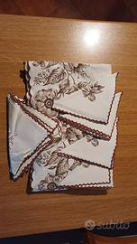 Tovaglia e tovaglioli