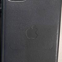 IPhone 11 Pro Max cover originale pelle verde nott
