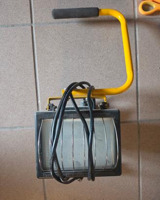 Faretto alogeno portatile 