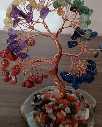 Bonsai in petre vetro albero della vita