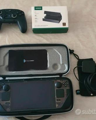 Steam Deck Lcd 512 Gb  + Microsd 512 + Accessori