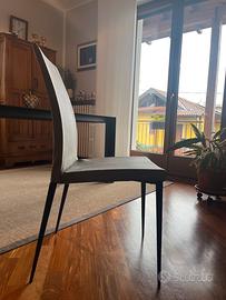 Sedie moderne telaio in ferro