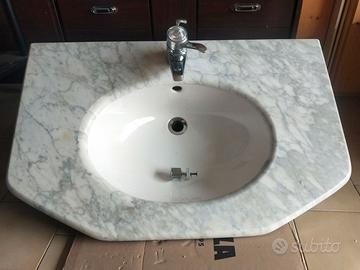 Lavabo in marmo da incasso