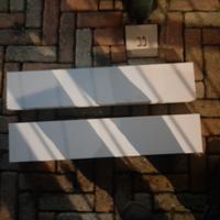 mensole rovere bianco