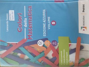 colori della matematica edizione azzurra 5