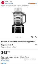 Robot da cucina KITCHENAID 5KFP1319EOB NERO ONYX
