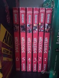 Hellsing volumi 1 a 6 prima edizione