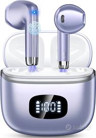 CUFFIE BLUETOOTH 5.3 POMUIC VIOLA Nuove Imballate