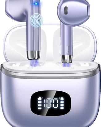 CUFFIE BLUETOOTH 5.3 POMUIC VIOLA Nuove Imballate