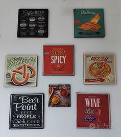 Quadretti stile industrial