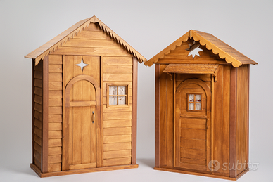 🏠 Casette scenografiche in legno