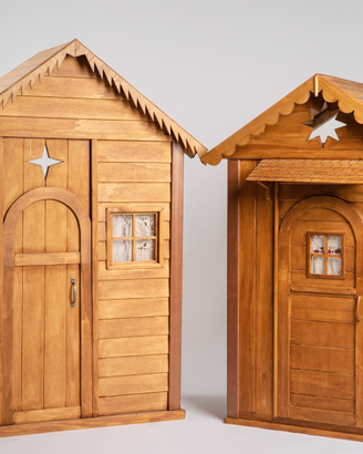 🏠 Casette scenografiche in legno