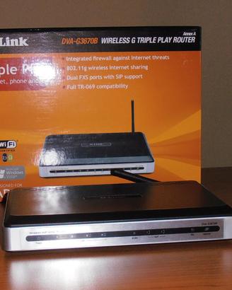 Modem Router D-link dva-g3670b wireless