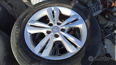 Set completo cerchi in lega 17 hyundai ix35 2015