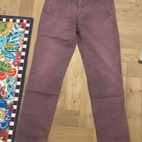 Pantaloni uomo viola Tommy Hilfiger estivi