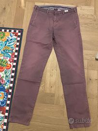 Pantaloni uomo viola Tommy Hilfiger estivi