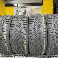 4 Gomme 225/55R17 97H Dunlop Invernali 85% residui