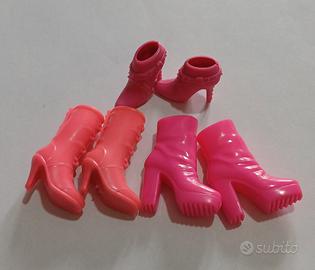 Scarpe per Barbie rosa 