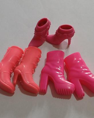 Scarpe per Barbie rosa 